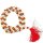 Mala Bergkristall/Rudraksha AA-Qualit&auml;t + Tasche -- 0.8 cm