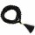 Mala Schwarzer Turmalin AA-Qualit&auml;t 108 Perlen + T&auml;schchen -- 0.6 cm