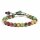 Mala/Armband Achat 21 Perlen verstellbar -- 0.8 cm