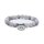 Mala/Armband Amazonit - elastisch - mit Buddha -- 0.8 cm