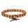 Mala/Armband Sandelholz elastisch -- 0.8 cm