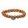 Mala/Armband Sandelholz elastisch Ganesha -- 0,8 cm