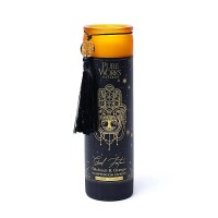 Manifestationskerze Good Fortune im Glas mit Quaste -- 300g