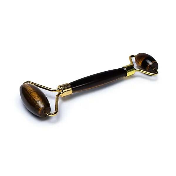 Massage Roller Tigerauge -- 70g; 14cm