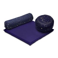 Meditation SET 2 Galaxy Bio-Baumwolle (OCS) -- 65x65cm;...