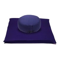 Meditation SET Indigo BIO Baumwolle (OCS) -- 65x65cm; 2339g