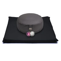 Meditations SET anthrazit/ schwarz Baumwolle BIO (OCS) --...