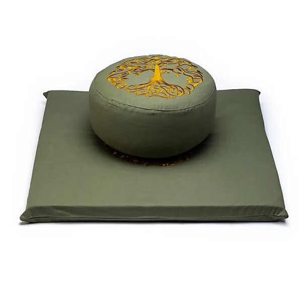 Meditations SET Baum des Lebens Baumwolle BIO (OCS) -- 33x17 cm; ±2500 g