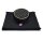 Meditations SET Blume des Lebens schwarz gold -- 65x65x5 cm