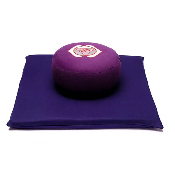 Meditations SET Chakra 6 Ajña indigo -- 65x65x5 cm
