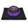 Meditations SET OM Symbol violett schwarz -- 65x65x5 cm