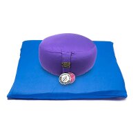 Meditations SET violett/ blau Baumwolle BIO (OCS) --...