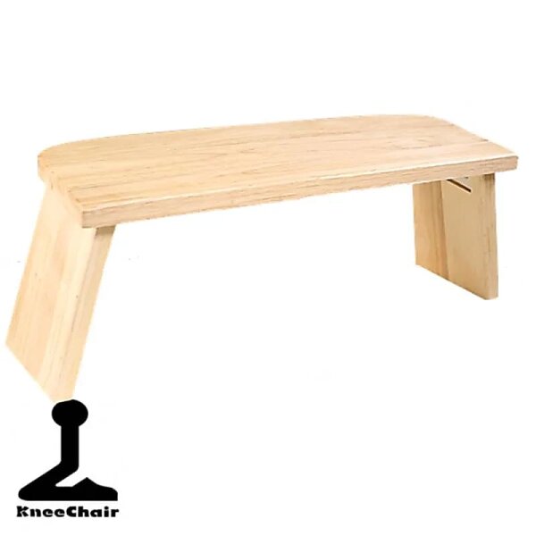 Meditationsbank Rot-Eiche klappbar -- 2040 g; 48x17 cm