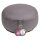 Meditationskissen grau Baumwolle BIO (OCS) -- 33x17cm; &plusmn;2300g