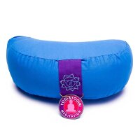 Meditationskissen Halbmond Chakra 5 -- ±1008 g;...
