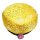 Meditationskissen Lotus Design Goldfarbig -- 33x17 cm