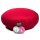 Meditationskissen rot flach Baumwolle BIO (OCS)  -- 2200 g; 33x12 cm