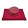 Meditations-SET Blume des Lebens rot -- 65x65cm; 1247g