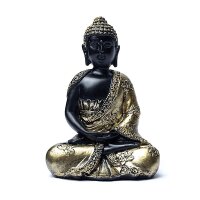 Meditierender Buddha Antiklook -- 272 g; 10.5x7x15 cm