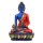 Medizin Buddha bemalt  -- 316 g; 9x6x14 cm