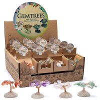 Mini Edelsteinbaum Display mit 32 Stück -- ±...