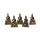 Miniatur Meditation Buddha -- 10 g; 3 cm