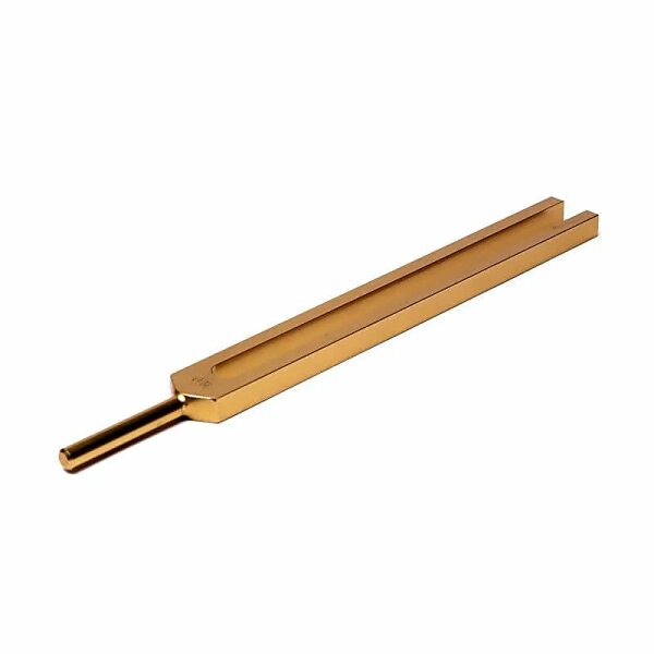 Mitte OM Stimmgabel goldfarbig -- 27 cm