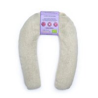 Nackenkissen Lavendel biologisch beige --...