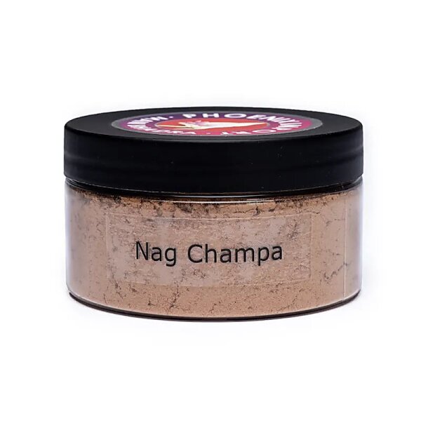 Nag Champa Räucherwerk-Pulver -- 40 g