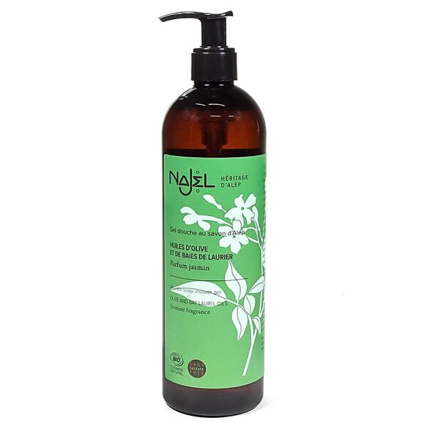 Najel Aleppo Duschgel mit Jasmin BIO -- 500 ml