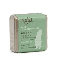 Najel Aleppo Seife mit Lehm aus dem Toten Meer -- 100 g