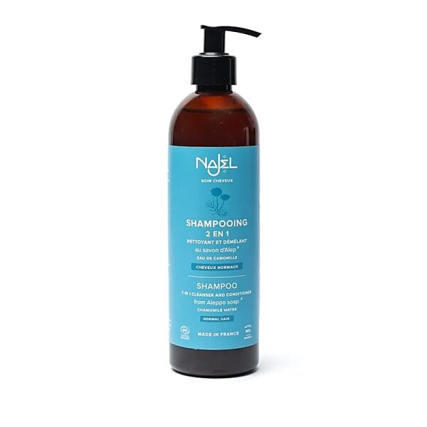Najel Aleppo Shampoo 2-in-1 für normales Haar BIO -- 500 ml