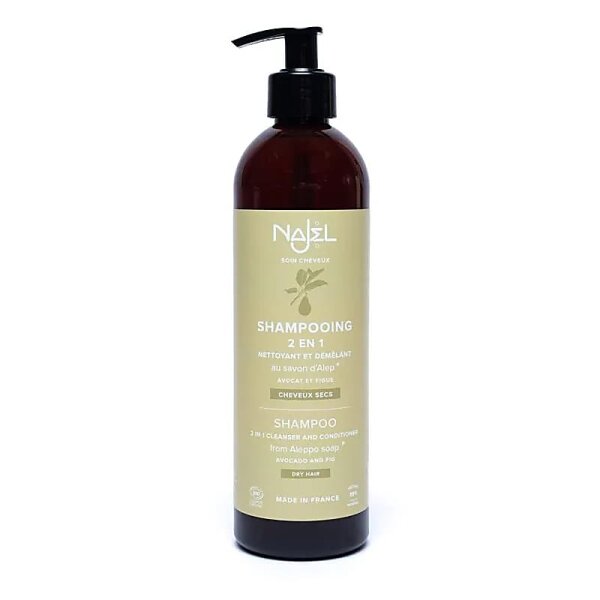 Najel Aleppo Shampoo 2-in-1 für normales Haar BIO -- 500 ml