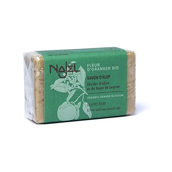 Najel Aleppo-Seife Orangenblüte BIO -- 100g