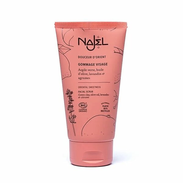 Najel Gesichtspeeling Oriental Sweetness BIO -- 75 ml