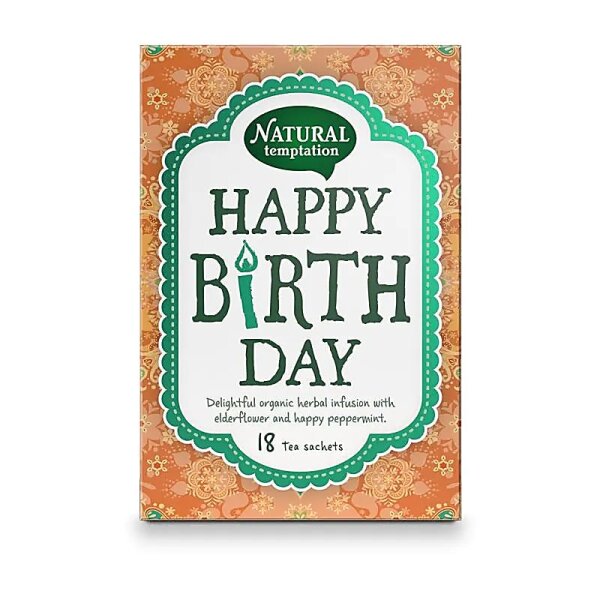 Natural Temptation Happy Birthday Kräutertee BIO -- 27 g
