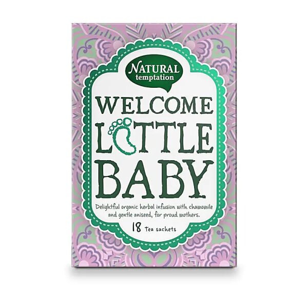 Natural Temptation Welcome Little Baby Kräutertee BIO -- 27 g