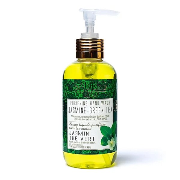 Natürliche Handseife Jasmin Grüner Tee -- 200ml