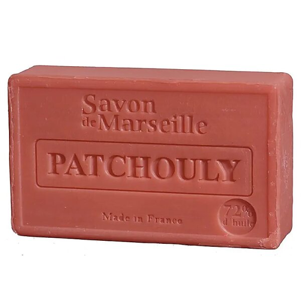 Natürliche Marseille Seife Patchouli -- 100 g