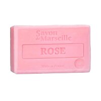 Natürliche Marseille Seife Rose -- 100 g