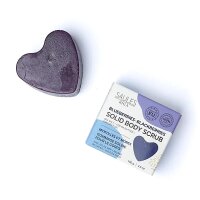 Natürliche Peelingseife Heidelbeeren Brombeeren -- 100g