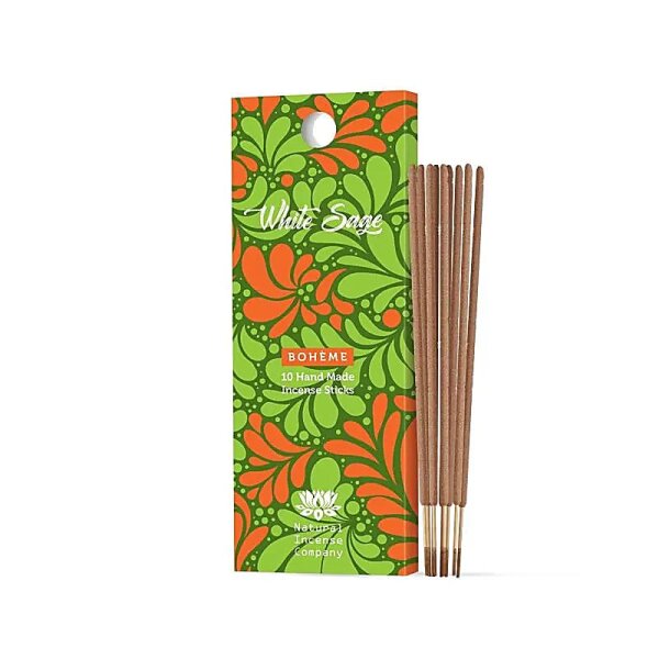 Natürlicher Bohème Weihrauch weißer Salbei -- 15g