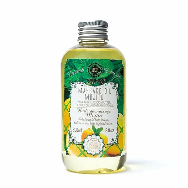 Natürliches Massageöl Mojito -- 200ml