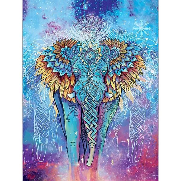 Notizblock Elefant -- 12,5x9,5cm