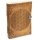 Notizbuch Blume des Lebens mit Kunstledereinband -- 250 g