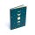 Notizbuch Mondphasen &amp; Sterne blau -- 15x21 cm