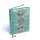 Notizbuch Samt mint mit Mondphasen -- 20x15cm