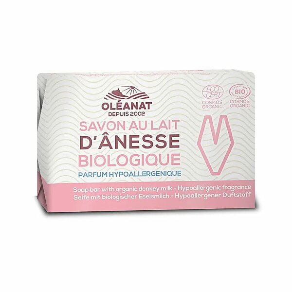 Oleanat Eselsmilch Seife sanft parfümiert BIO -- 100g