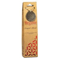 Organic Goodness Drachenblut Weihrauchkegel + Halter --...