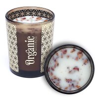 Organic Goodness Duftkerze Rose & Geranie -- 200g